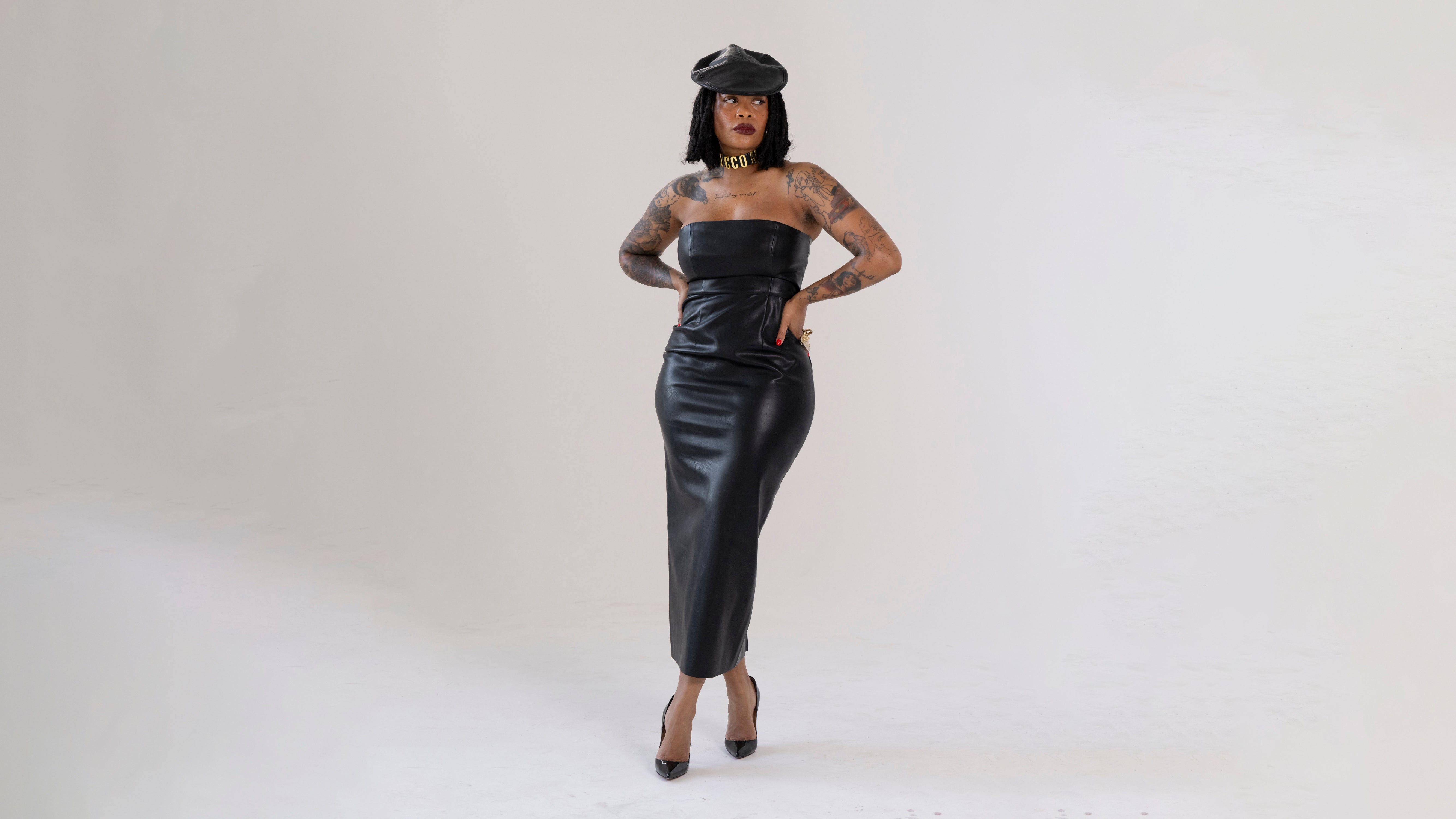 Parker Leather Tube Dress Shop.Iccon Parker Leather Tube Dress Shop.Iccon